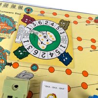 1958 Vintage Children's Hour Game, Parker Brothers Game, Complete Family Game, Collectible Board Game, Gift for Game Collectors