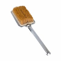 Vintage Black & Silver Hair Brush, Art Deco Style Brush, Vanity Brush, Gift for Her, Boudoir Decor
