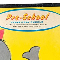 Vintage Preschool Tray Puzzles, 1960s Whitman Circus, Elephant, Kangaroo Puzzles, Jaymar Zorro Puzzle, Kids Room Decor, Nostalgic Toys