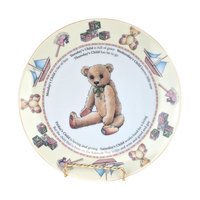 Vintage Royal Worcester Days of the Week 3-Piece Child Set, Mug, Bowl, Plate, Nursery Rhyme Decor, Baby Shower Gift, Christening Present