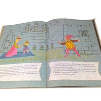 1968 Rumpelstiltskin Hardcover, Stella Nathan Retelling, Vintage Whitman Book, Illustrated Fairy Tale, Children's Story
