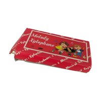 Vintage Taiyo Melody Xylophone, 8.5" Long, 3 Drumsticks, Music Sheet, Collectible Toy, Musical Instrument, Gift for Child