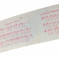 Vintage Taiyo Melody Xylophone, 8.5" Long, 3 Drumsticks, Music Sheet, Collectible Toy, Musical Instrument, Gift for Child