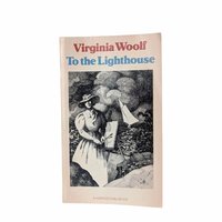 Vintage To the Lighthouse by Virginia Woolf, Softcover, Classic Literature, Bloomsbury Group, Literary Gift