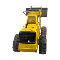 Vintage Yellow Tonka Turbo Diesel Front End Loader Toy, Classic Construction Vehicle, Collector Display, Kids Pretend Play