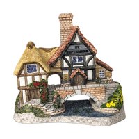 1993 David Winter Cottage "Birthday Cottage" | with COA and Original Box | Vintage Collectible