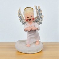 1993 Annalee Angel Figurine | Angel on Cloud | Collectible Doll | Christmas Decoration