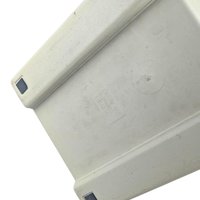 Vintage Amaray Floppy Disk Storage Box: Smoked Lid, 5 Dividers