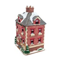 Geo Lefton Doctor's Office Light Up Village House - 1992 Vintage Christmas Decor