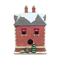 Geo Lefton Doctor's Office Light Up Village House - 1992 Vintage Christmas Decor