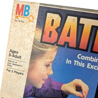 Vintage 1984 Battleship Game: Milton Bradley Naval Combat Strategy