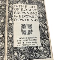 Robert Browning Biography: Victorian Literary Criticism by Edward Dowden