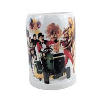 Vintage 1983 John Deere Circus Mug: Collectible Tractor Advertising Coffee Cup