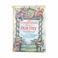 Vintage 1983 Children's Poetry Book: Random House, Illustrated by Arnold Lobel