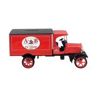 Vintage Anheuser-Busch Diecast Banks - ERTL Kenworth & Hawkeye Trucks - With Boxes