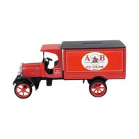 Vintage Anheuser-Busch Diecast Banks - ERTL Kenworth & Hawkeye Trucks - With Boxes