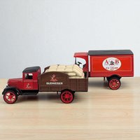Vintage Anheuser-Busch Diecast Banks - ERTL Kenworth & Hawkeye Trucks - With Boxes