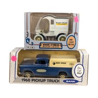 Vintage Hardware Store Diecast Banks - ERTL Coast to Coast & Our Own - With Boxes