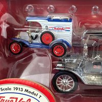 Vintage True Value Diecast Trucks - ERTL Model T Bank Set & Graham Bros. Truck - With Boxes