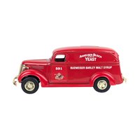Vintage Anheuser-Busch Diecast Banks - ERTL Ford & Chevy Panel Trucks - With Boxes