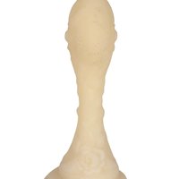 Vintage Fenton Chocolate Rose Cameo Satin Glass Bell, Handpainted Pam Bibbee, Collectible Fenton Glass, Gift for Fenton Collector