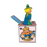 1971 Mattel Mother Goose Jack-in-the-Box, Vintage Toy, Working Musical Toy, Nursery Decor, Collectible Toy