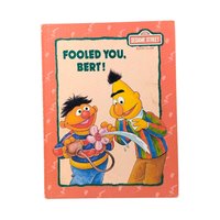 1992 Sesame Street Fooled You Bert! Hardcover Book, Bert and Ernie Story, Children's Book Gift