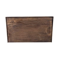 Vintage Lerner Carved Style Plastic Desk Organizer, Faux Wood Letter Holder, Office Storage