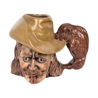 1979 Buffalo Bill Cody Ceramic Mug, Western History Collectible, American Frontier Portrait Mug