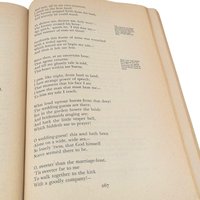 1944 Treasury of the Familiar Anthology, Vintage Literature Collection, Edited by Ralph Woods
