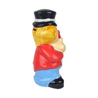 Vintage Ceramic Clown Piggy Bank, Circus Decor, Whimsical Coin Holder Gift
