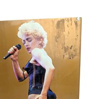 Vintage 1991 Madonna Unauthorized Biography Hardcover Book Christopher Andersen Pop Culture Icon Gift for Music Fans, Celebrity History