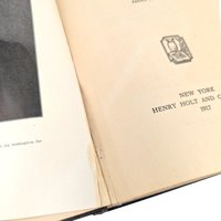 1921 Abraham Lincoln Biography, Lord Charnwood Hardcover, Third Edition History Book, Collectible Americana, Gift for History Buff