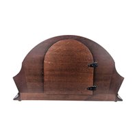 Vintage Seth Thomas Mantel Clock, Wood Case Console Clock, Non-Working Vintage Clock with Key, Home Decor