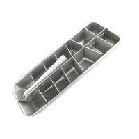 Vintage Quickcube Aluminum Ice Cube Tray | Mid-Century Barware | Cocktail Enthusiast Gift | Retro Kitchen Decor