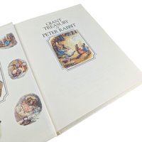 1980 Giant Treasury Peter Rabbit, Beatrix Potter Hardcover, Vintage Children's Book, Nursery Decor, Gift for Baby