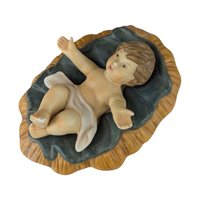 Vintage Kurt Adler Porcelain Nativity Set, 3 Piece Holy Family, Christmas Decor, Religious Gift
