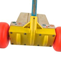 Vintage 1969 Fisher-Price Happy Hoppers Push Toy: Collectible Baby Toy