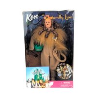 1999 Mattel Ken as Cowardly Lion Doll: Wizard of Oz Collectible, New in Box