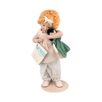 Vintage Hamilton Collection Porcelain Doll: Bessie Pease Gutmann "Love is Blind"