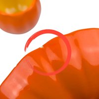 Vintage Ceramic Pumpkin Punch Bowl Set: Tureen, Ladle & 7 Cups - Fall Decor