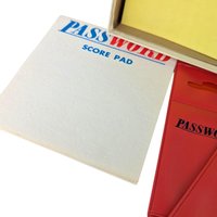 1962 Password Game, Milton Bradley Twelfth Edition, Complete Vintage Word Association Game, Family Fun, Game Collector