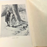 Antique "The Sketch Book" by Washington Irving: Classic American Literature