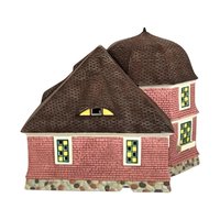 Dept 56 Seasons Bay "The Grand Creamery": Lighted Porcelain Village House (1998)