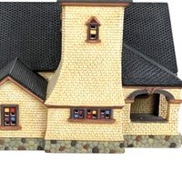 Dept 56 "Chapel on the Hill" Church: Vintage 1998 Seasons Bay Lighted Building