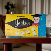 Vintage 1956 Yahtzee Game: Lowe Co. Collectible Dice Game