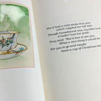 Signed "A Cup of Christmas Tea" Book: Autographed by Tom Hegg & Warren Hanson