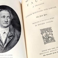 Antique Goethe's Faust Part 1: Bayard Taylor Translation, Collectible Hardcover