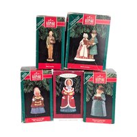 Vintage Hallmark Keepsake Ornaments, Dickens Carolers, Bells, Your Choice
