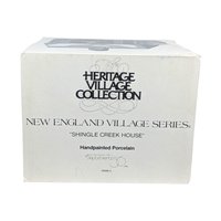 Vintage 1990 Shingle Creek House: Department 56 Heritage Village Building
